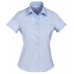 Biz Collection Ladies Chevron Short Sleeve Shirt 